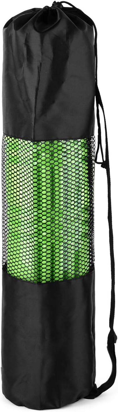 Yoga Mat Bag, Lightweight Mesh Net with Adjustable Strap for Comfortable Carrying for Yoga Mat, Snorkel Tube