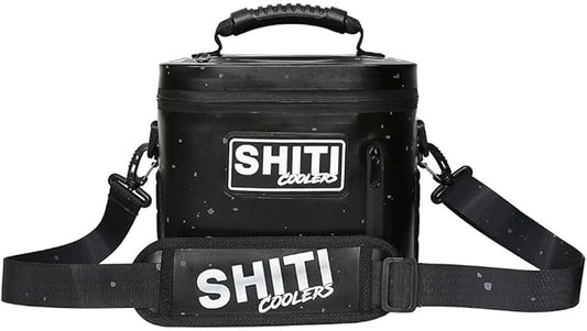 SHITI Coolers Cooler for Camping, Travel, Beach, Soft Lunch Box for Food, Drinks & Ice, Portable, Waterproof 24 Hr Insulated Bag with Shoulder Straps, Customizable
