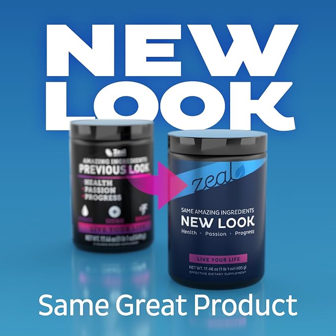 Zeal Electrolyte Powder - 90 Servings | Keto Electrolytes Powder | Zero Sugar, BCAAs, B-Vitamins | Potassium, Zinc, Magnesium | Hydration Powder Recovery Drink | Raspberry Guava