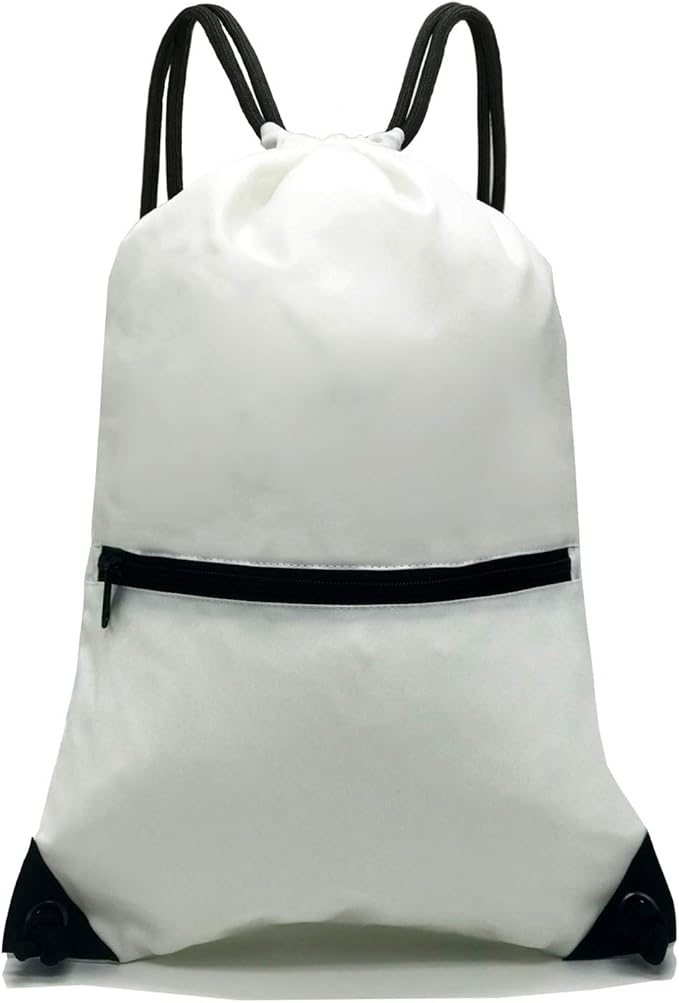 HOLYLUCK Drawstring Backpack Bag Sport Gym Sackpack