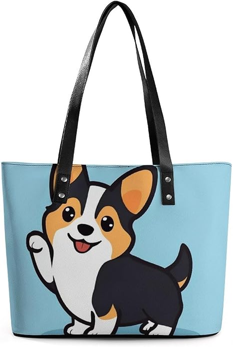 Big Shoulder Commuter Bag Work Tote Bag Handbag With Zipper For Women And Men