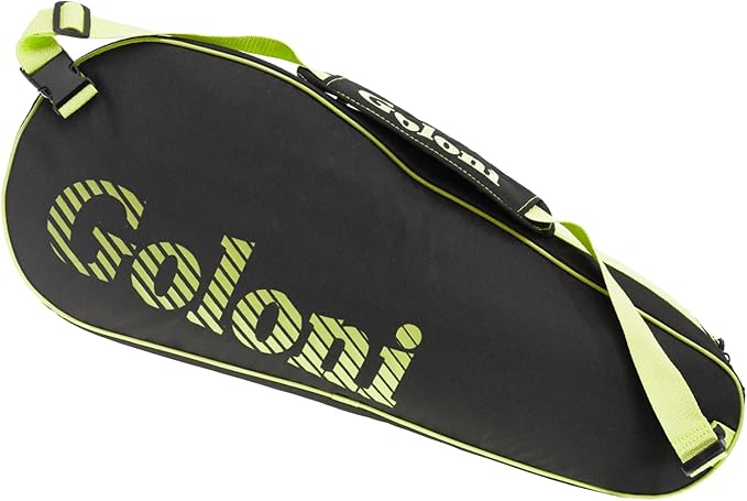 Goloni | 3 Racquet Tennis Bag, for Professional or Beginner Tennis Players, Rackets Cover Bag with Protective Pad & Lightweight | Unisex Design for Men, Women, Youth and Adults