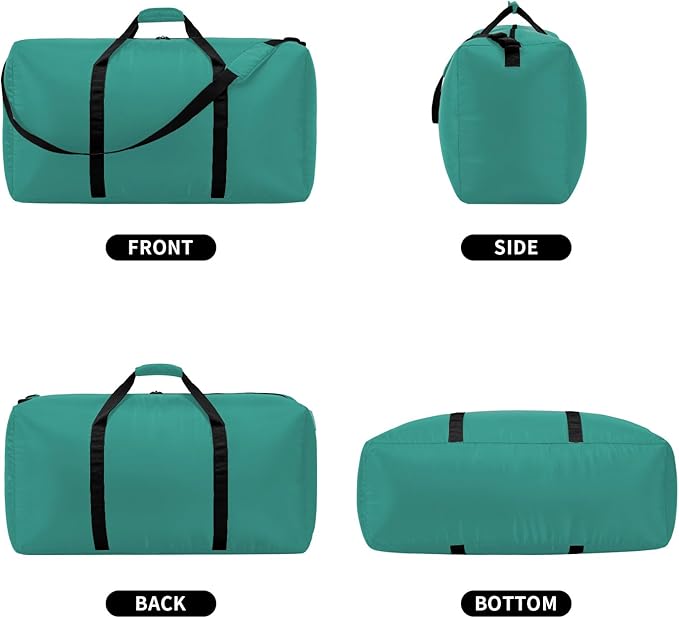 105L Extra Large Duffel Bag, 32.5 inch Travel Duffel Bag lightweight Luggage Bag-Green