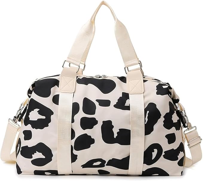 Weekender Duffel Sport Gym Bag Overnight Travel duffle Bags with Wet Pocket TB2301A Black