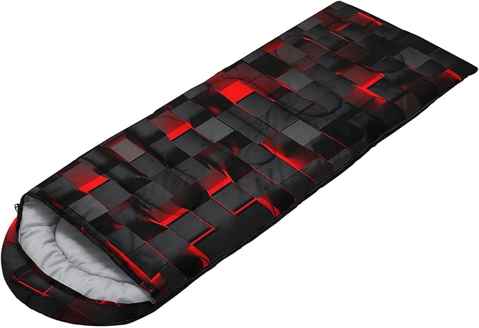 Sleeping Bags for Adults and Kids Camping Sleeping Bags for Girls and Boys Lightweight Waterproof Cold/Warm 3-Season Outdoor Travel with Compression Bags