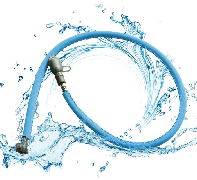 YOLOLAND Water Bladder Tube Cover Hydration Tube Sleeve Insulation Hose Cover Thermal Drink Tube Sleeve Cover, Blue