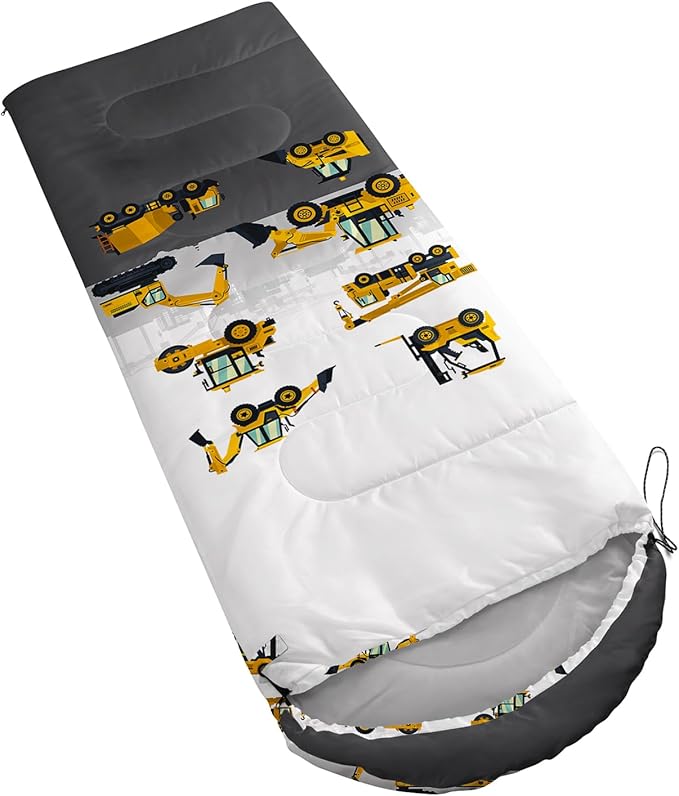 QOOMO Camping Sleeping Bags,3 Season Warm & Cool Weather,Lightweight,Waterproof Sleeping Bags for Adults & Kids,Traveling,and Outdoors,Camping Gear Equipment