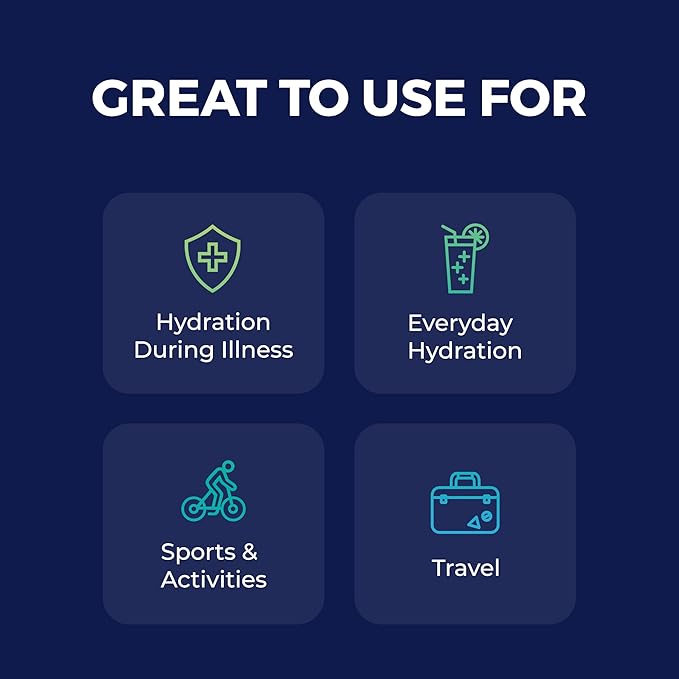 KinderLyte Advanced Electrolyte Solution for Kids and Adults - Hydration Drink (Lemon Lime, 6 Count), With PreMax Prebiotics, No Artificial Sweeteners or Flavors, No Synthetic Dyes