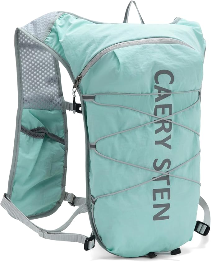 Carey STEN Lightweight Hydration Backpack, Outdoor Running Vest with 1.5L Water Bag, Suitable for Hiking, Cycling, and Both Men's and Women's Carnival wear