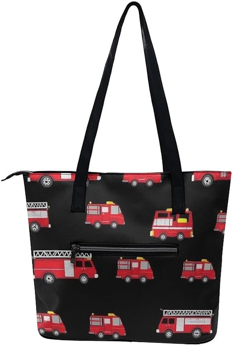 Big Shoulder Commuter Bag Work Tote Bag Handbag With Zipper For Women And Men