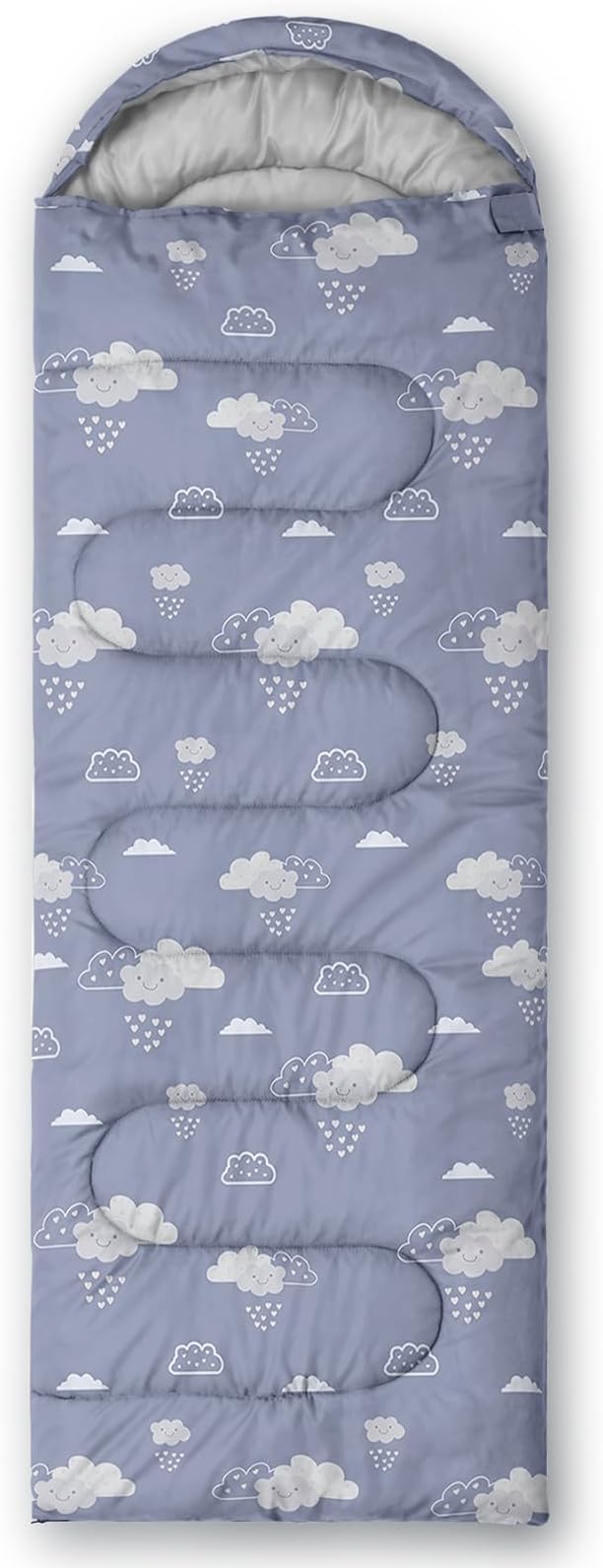 QOOMO Camping Sleeping Bags,3 Season Warm & Cool Weather,Lightweight,Waterproof Sleeping Bags for Adults & Kids,Traveling,and Outdoors,Camping Gear Equipment