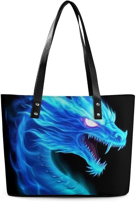 Big Shoulder Commuter Bag Work Tote Bag Handbag With Zipper For Women And Men