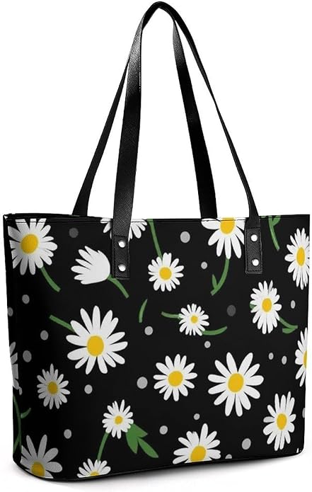 Big Shoulder Commuter Bag Work Tote Bag Handbag With Zipper For Women And Men