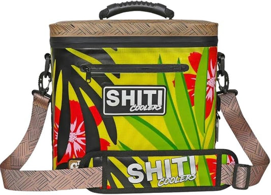 SHITI Coolers Cooler for Camping, Travel, Beach, Soft Lunch Box for Food, Drinks & Ice, Portable, Waterproof 24 Hr Insulated Bag with Shoulder Straps, Customizable