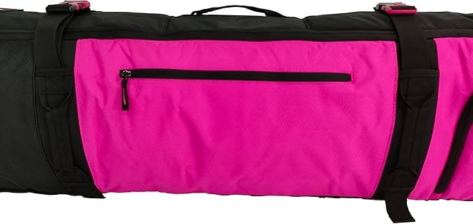 Element Equipment Wheeled Padded Ski Bag Ultimate Double - Premium High End Double Roller Travel Bag