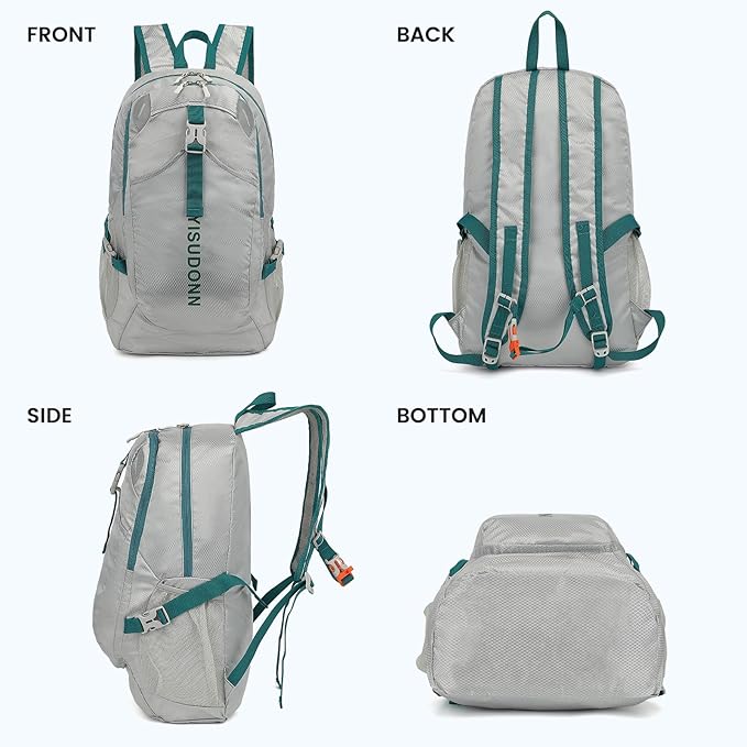 YISUDONN Hiking Backpack, 30L Lightweight Camping Water Resistant Large Hiking Bag Outdoor Travel Daypack for Men Wome