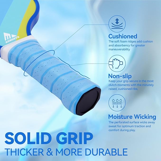 Pickleball Paddles 4 Pack - USAPA Light Graphite Premium Rackets Fiber Face & Polymer Honeycomb Core Pickleball Set with 4 Outdoor Indoor Balls Including Portable Carry Bag