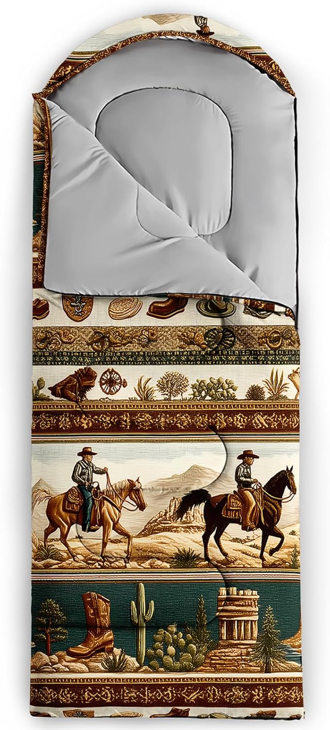 QOOMO Camping Sleeping Bags,3 Season Warm & Cool Weather,Lightweight,Waterproof Sleeping Bags for Adults & Kids,Traveling,and Outdoors,Camping Gear Equipment