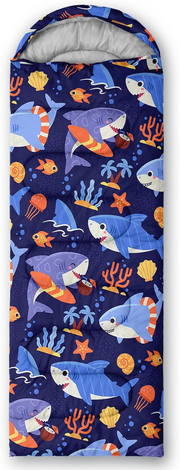 QOOMO Camping Sleeping Bags,3 Season Warm & Cool Weather,Lightweight,Waterproof Sleeping Bags for Adults & Kids,Traveling,and Outdoors,Camping Gear Equipment