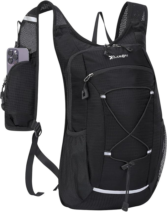 BiYiYun 15L Small Hiking Backpack Lightweight Hydration Backpack for Men Women, Warterproof Hiking Daypack for Travel Cycling