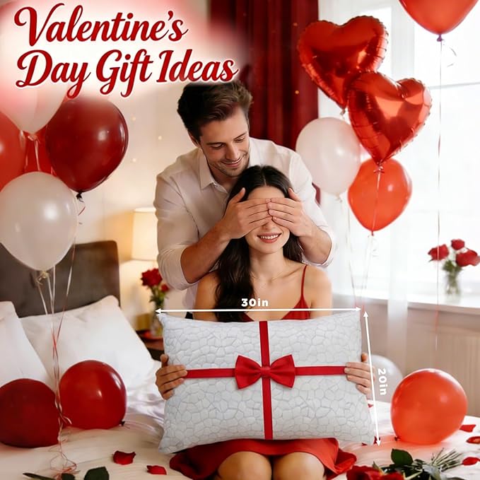 Cooling Pillows King Size Set of 2 Pack Shredded Memory Foam Pillows for Sleeping, Adjustable Cool Bed Pillow for Side Back Stomach Sleepers, Luxury Gel Neck Pillow for Neck and Shoulder Pain Relief