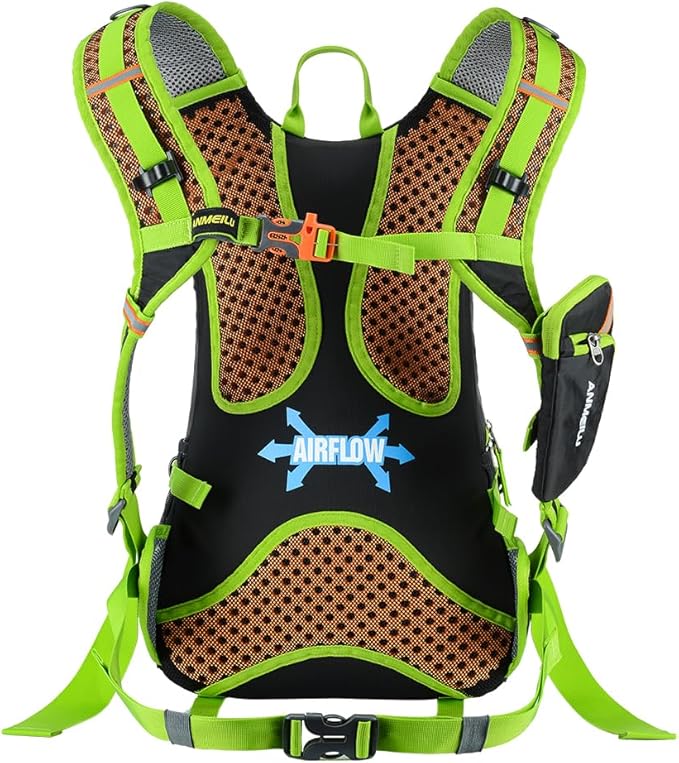 ANMEILU Outdoor Cycling Backpack, 18L, Black