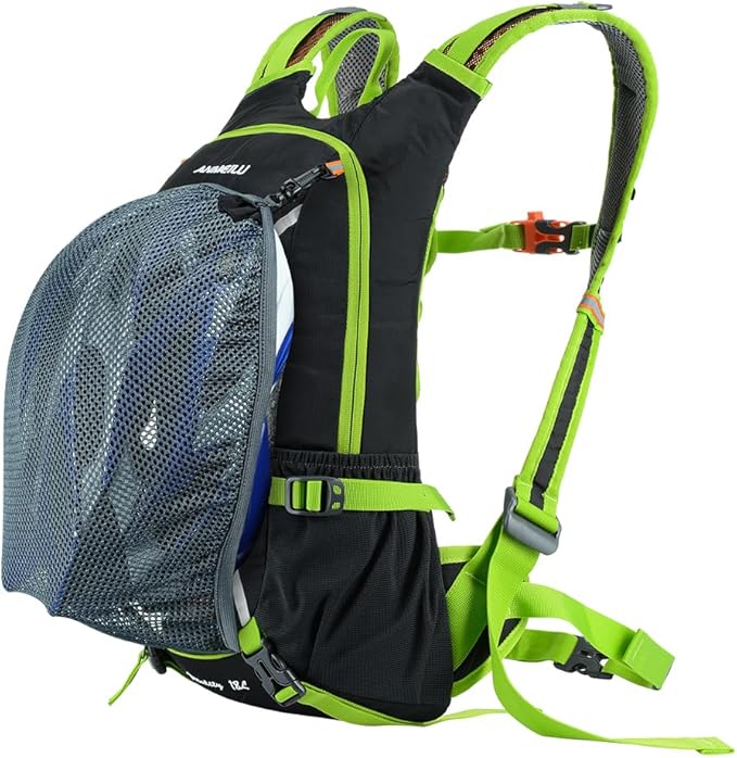 ANMEILU Outdoor Cycling Backpack, 18L, Black
