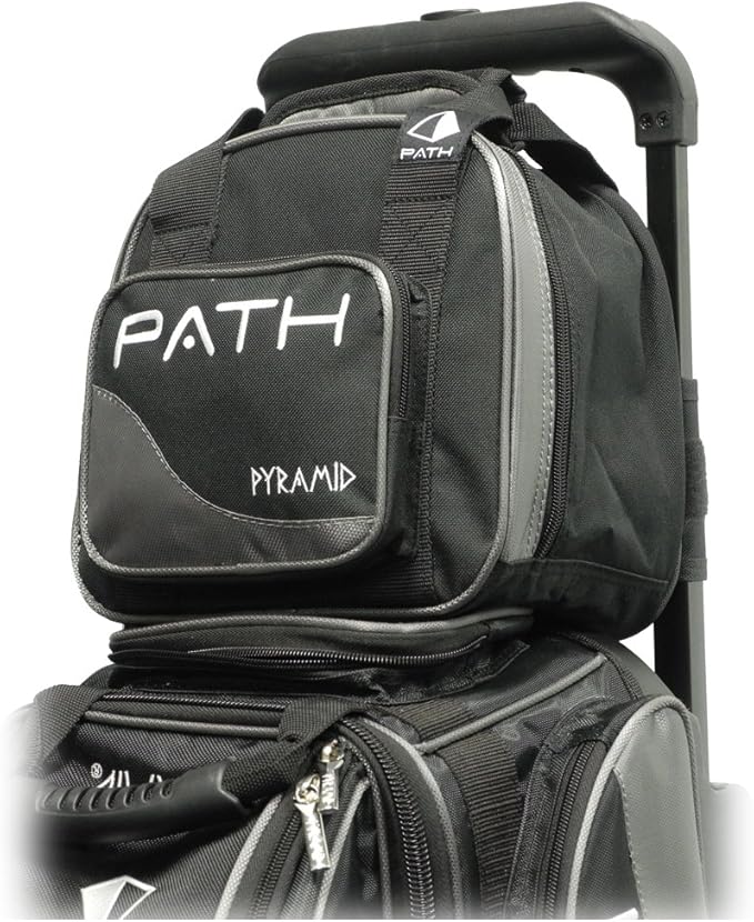 Pyramid Path Plus One Spare Tote Bowling Bag with Front Accessory Pocket - Holds One Bowling Ball and Small Accessories