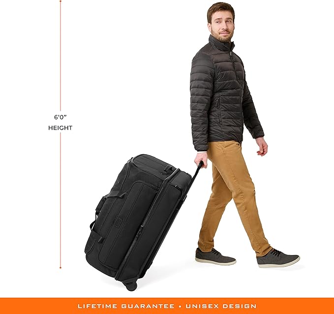 Briggs & Riley Travel Duffel Bag - Weekender & Overnight Luggage for Women & Men, Softside Bag