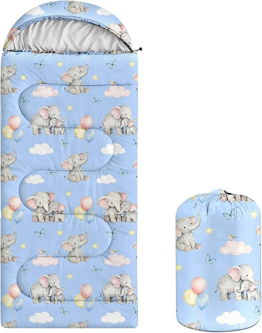 Camping Sleeping Bags, Lightweight Waterproof Sleeping Bag and Compact with Compression Sack for Outdoor