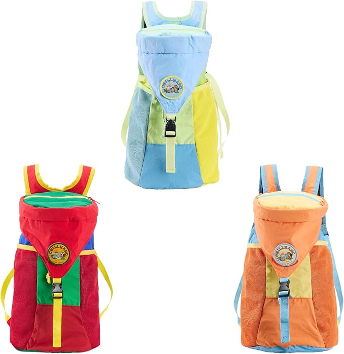 YWYLL Packable 18L Hiking Daypack, Lightweight for Men/Women. Foldable, Water-Resistant, Small Backpack Color Block. (Blue)