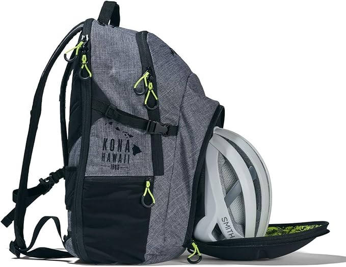 Zoot Ultra Tri Backpack - Triathlon Transition Bag, Wet Storage Compartments, Gym Travel Triathlete Bag for Men & Women, Grey