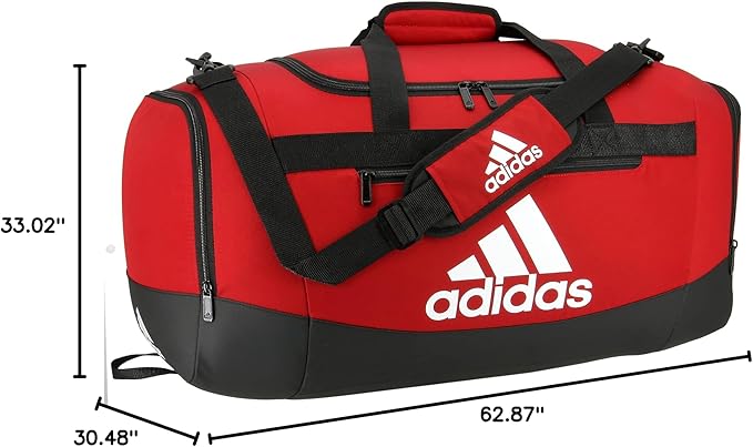 adidas Unisex Defender 4.0 Gym Duffel Bag for Men and Women