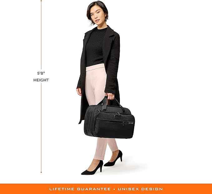 Briggs & Riley Travel Duffel Bag - Weekender & Overnight Luggage for Women & Men, Softside Bag