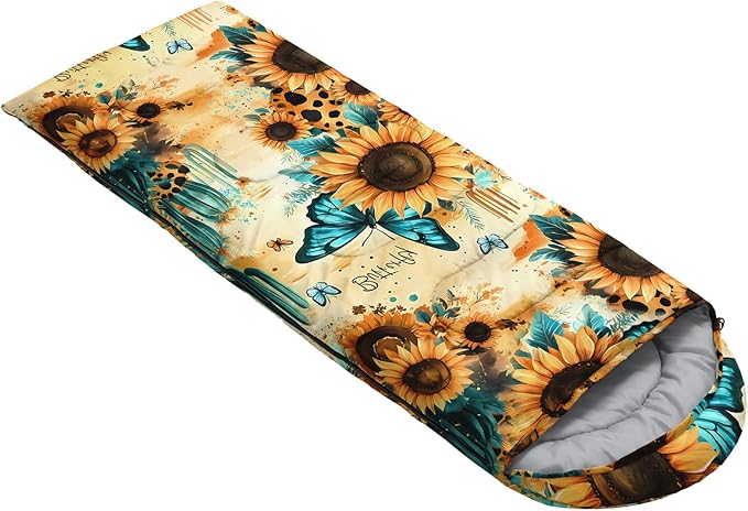 QOOMO Camping Sleeping Bags,3 Season Warm & Cool Weather,Lightweight,Waterproof Sleeping Bags for Adults & Kids,Traveling,and Outdoors,Camping Gear Equipment