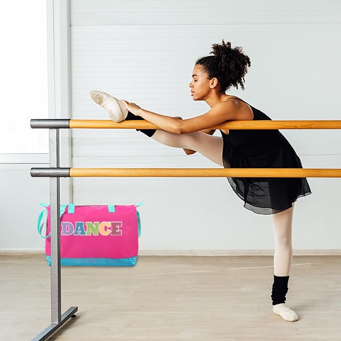 Garment Dance Shoulder Bags for Girls, Teen Dancers, Costumes, Boys | Holographic Glitter Dance Bag for Kids