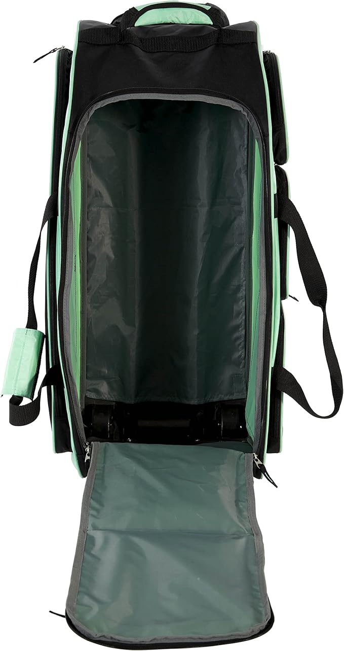 Travelers Club Xpedition 30 Inch Multi-Pocket Upright Rolling Duffel Bag