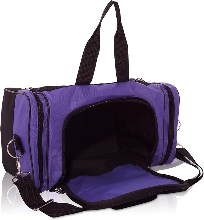 DALIX 17" Blank Duffle Bag Duffel Bag Travel Size Sports Durable Gym Bag