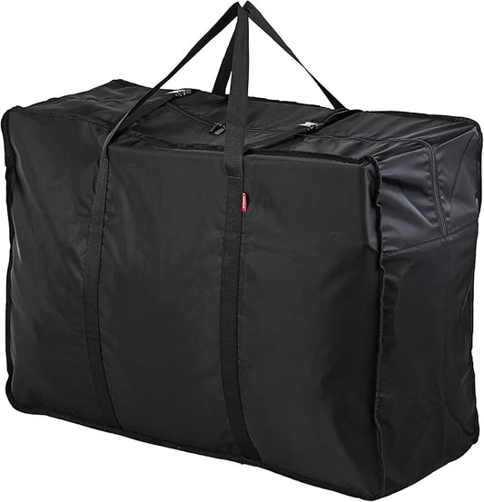 Plago Professional Quality Nylon Extra Large Duffel Bag, Lightweight Foldable Water Repellent, Cargo for Travel, Folding Bike, Tent Mattress Closet Storage (XXXL: 262L capacity (39"x28"x15"))