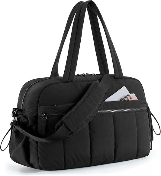 BAGSMART Gym Bag for Women, Duffle Bag for Travel with Wet Pocket, Lightweight Carry on Weekender Duffel, Water Resistant