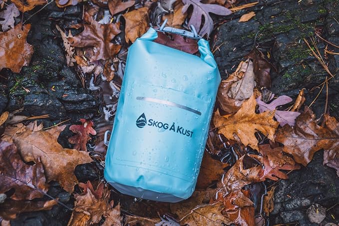 Skog Å Kust DrySak - Roll Top Waterproof Bag for Travel & Outdoors - 5, 10 & 20 Liter sizes