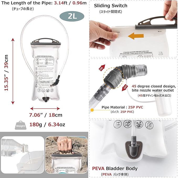 Azarxis Hiking Hydration Vest Pack Running Backpack Lightweight Daypack for Marathon Cycling Biking Trail Race Rave