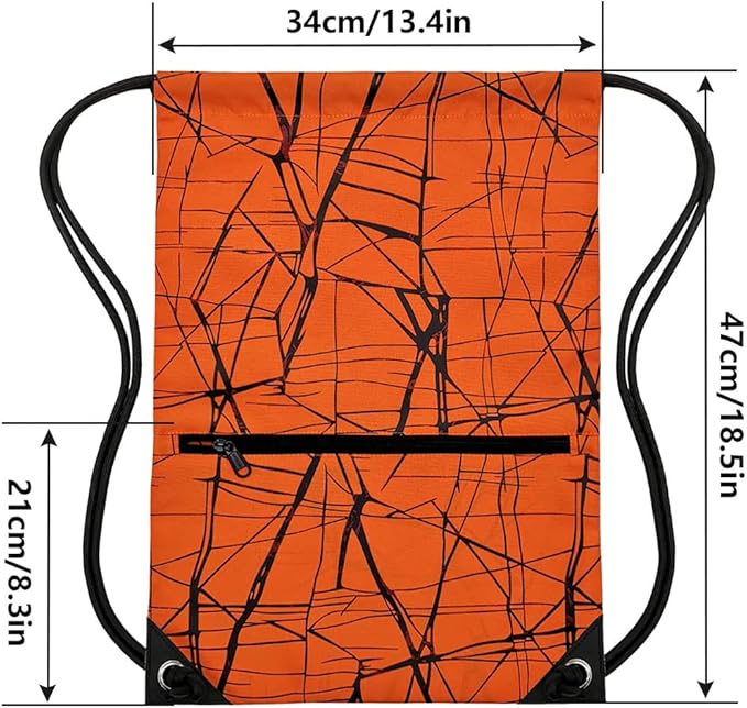 HOLYLUCK Drawstring Backpack Bag Sport Gym Sackpack