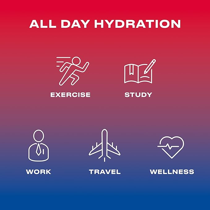 CWENCH HYDRATION Electrolytes Powder Hydration Mix – Berry Crush 10 Single-Serve Packets, Sugar-Free, Celtic Salt, Premium Electrolytes for All-Day Hydration, Travel, Sports, Work, School, Gym