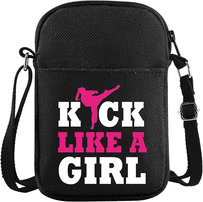 JXGZSO Karate Shoulder Bag Martial Arts Merch Taekwondo Lovers Gift