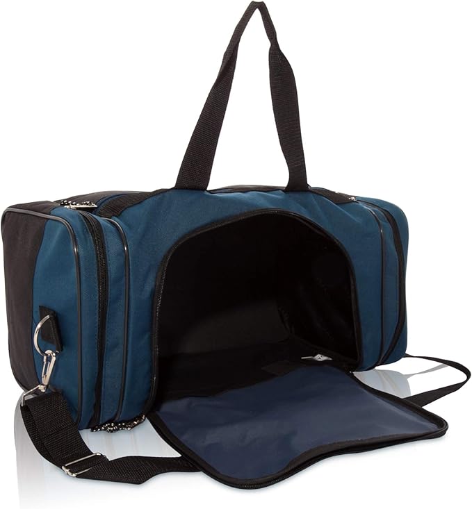 DALIX 17" Blank Duffle Bag Duffel Bag Travel Size Sports Durable Gym Bag