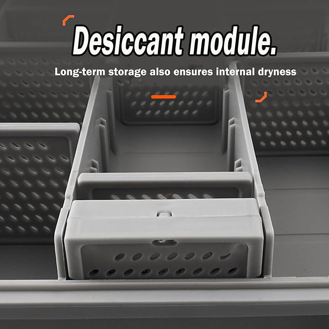 Deluxe Fishing Tackle Box, Waterproof 3600 & 3700 Terminal Tackle Trays, Organizer Includes 2 Type Dividers, Multi-purpose and All-in-one Tackle Storage (3700-3 all-in-one 2 pack)