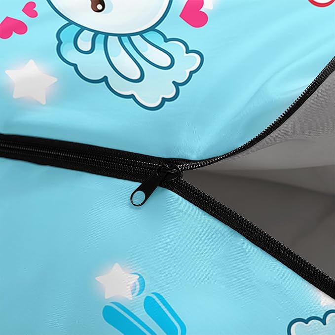 QOOMO Camping Sleeping Bags,3 Season Warm & Cool Weather,Lightweight,Waterproof Sleeping Bags for Adults & Kids,Traveling,and Outdoors,Camping Gear Equipment