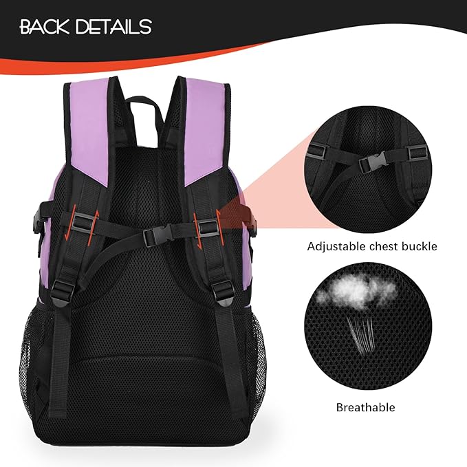 Goloni Basketball Backpack,Large Sports Bag with Ball Compartment & Shoe Compartment,Basketball Bag Fit Volleyball, soccer,Gym