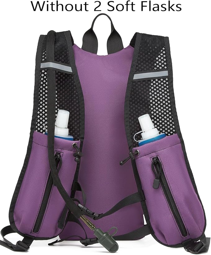 ATBP Insulated Hydration Pack Hiking Water Backpack Running Vest with 3L TPU Bladder Bag for Marathon Cycling Men